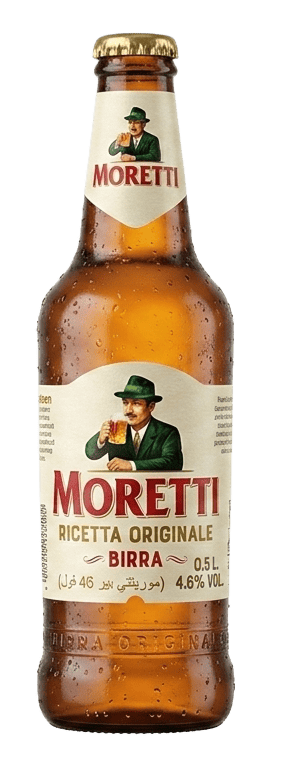 Moretti Beer 4.6% vol. (موريتتي بير 46 فول)